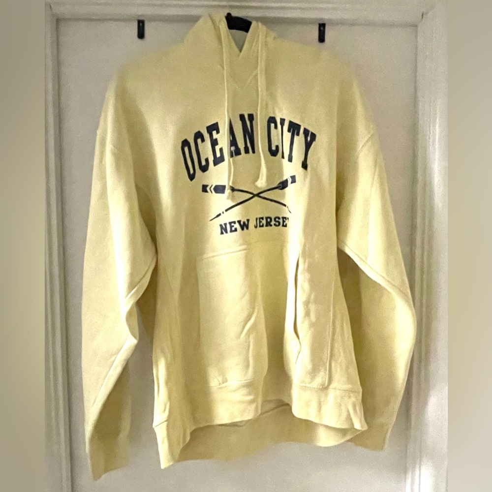 Ocean City New Jersey Yellow Hoodie